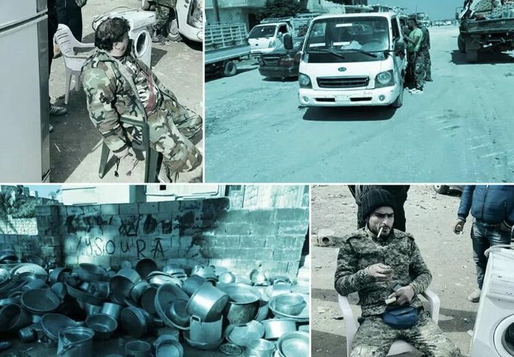 الشبكة السورية تحذر: عمليات النهب التي يقوم بها النظام تزرع الأحقاد الدينية