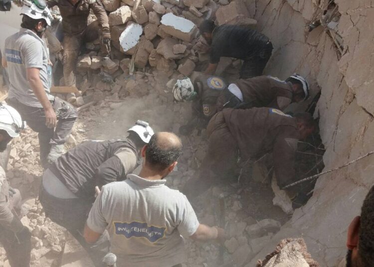 44 اعتداء على الدفاع المدني والمستشفيات السورية في أكتوبر