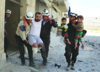 الشبكة السورية: القوات الحكومية والروسية تحرق حلب في أبريل