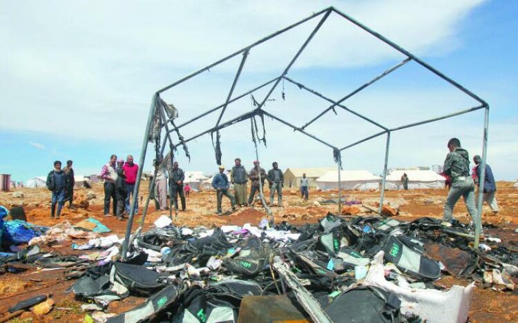 معتقلو سجن حماه مستمرون في العصيان للمطالبة بالعفو