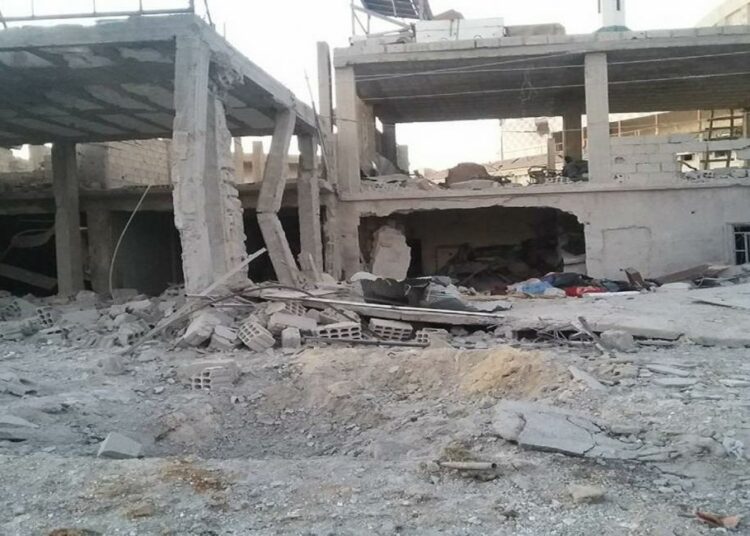 سورية: حصار وتدمير مخيم خان الشيح لتهجير سكانه