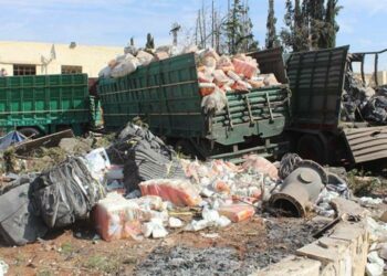 تقرير حقوقي يؤكد تعمّد الأسد والروس قصف قافلة المساعدات في ريف حلب