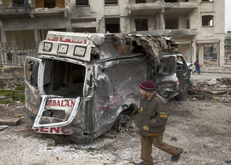 23 قتيلاً من الكوادر الطبية والدفاع المدني في سورية