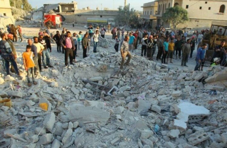 أكثر من 6 آلاف مدني ربعهم أطفال ضحايا التدخل الروسي في سوريا