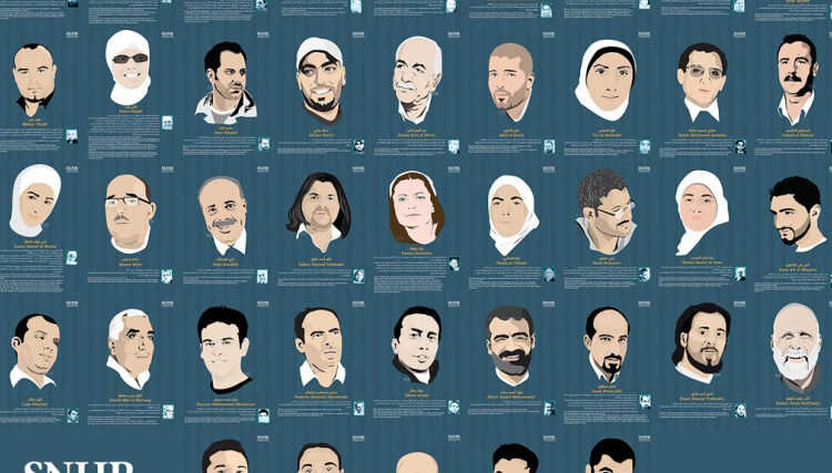 الشبكة السورية لحقوق الإنسان: اختطاف وإخفاء 95 ألف شخص قسريًا منذ 2011