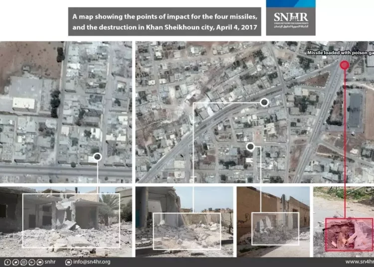 “القوات الروسية أيَّدت غالباً قوات الأسد في هجوم خان شيخون الكيميائي”