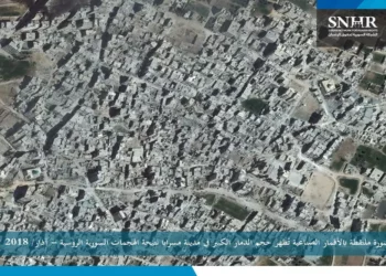 الشبكة السورية: 3 مليون مسكن مدمر في سوريا 90% منها على يد قوات النظام وروسيا