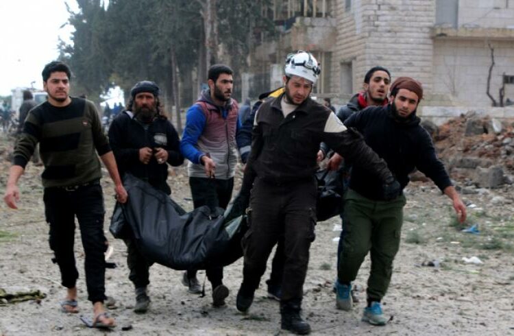 الشبكة السورية توثّق مقتل 246 شخصاً في سوريا خلال شهر شباط