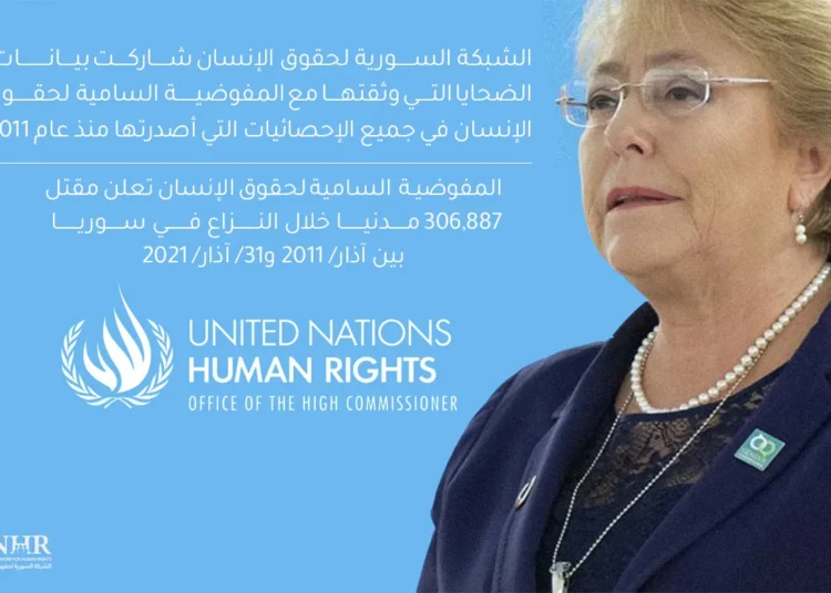 “الشبكة السورية”: عمل ” المفوضية السامية لحقوق الإنسان” جوهري في خدمة ملف الضحايا بسوريا