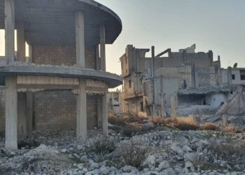 ركام حي الرفاعي، مارس 2025 (الناشط الحقوقي تيسير الأحمد)