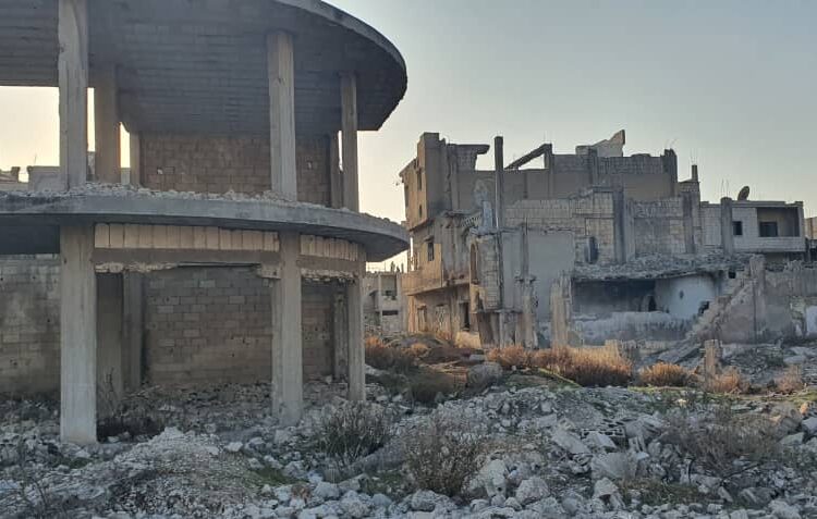 ركام حي الرفاعي، مارس 2025 (الناشط الحقوقي تيسير الأحمد)