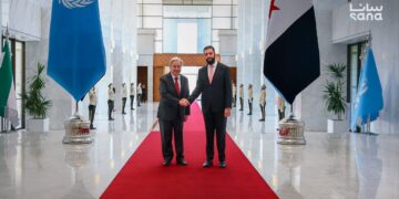 ‏4 رسائل.. زيارة غوتيريش لسوريا تحول جوهري ودلالات سياسية وقانونية عميقة ‏