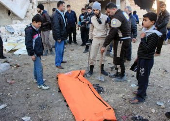 A year of Russian airstrikes leaves thousands dead