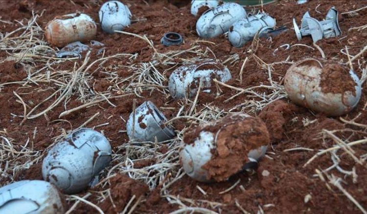 Rights Group Documents 54 Russian Cluster Munitions Attacks on Syria