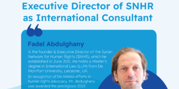 UNDP Appoints The Executive Director of SNHR as International Consultant