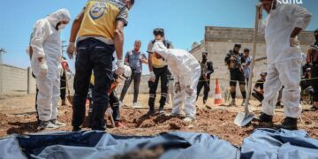 Syrian Network for Human Rights: Mass Graves as Proof of the Former Regime’s Crimes