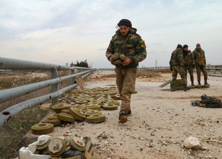 In Syria landmines keep killing civilians