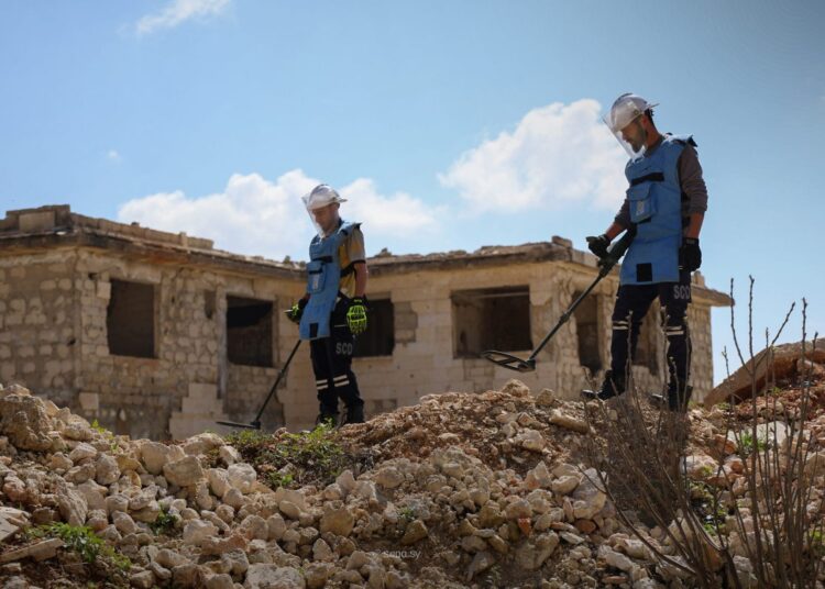 Rubble Removal in Syria: Rebuilding the Cities without Destroying the Evidence