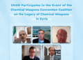 SNHR Participates in the Event of the Chemical Weapons Convention Coalition on the Legacy of Chemical Weapons in Syria