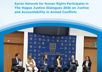 Syrian Network for Human Rights Participates in The Hague Justice Dialogues 2026 on Justice and Accountability in Armed Conflicts